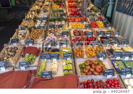 Munich Germany, vegetables shop at Victuals Market 44016497