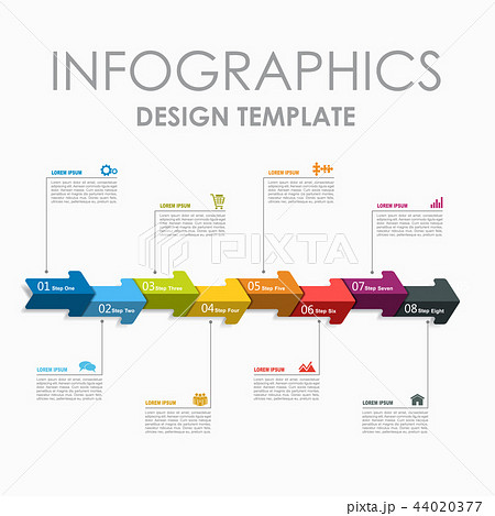 Infographic design template with place for your text. Vector illustration. Infographic design template with place for your text. Vector illustration. 44020377