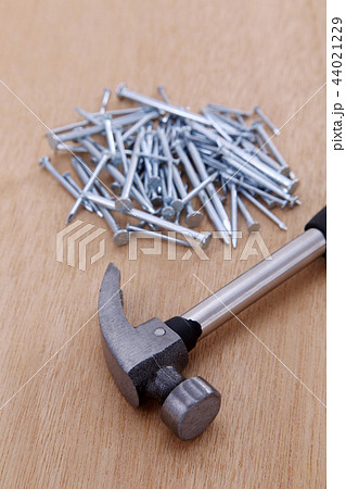 ハンマーと釘 44021229