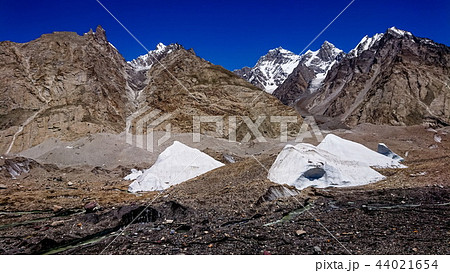 K2 and Broad Peak from Concordia in the Karakorum K2 and Broad Peak from Concordia in the Karakorum 44021654