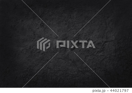 Dark grey black slate texture in natural pattern. 44021797
