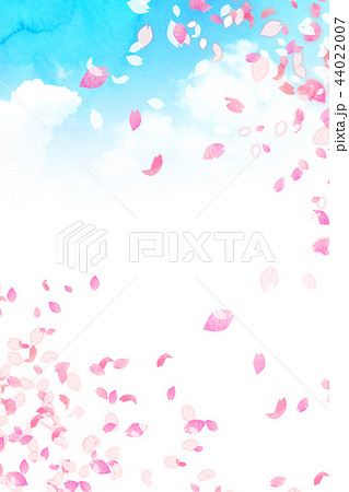 桜 背景素材 テクスチャーのイラスト素材
