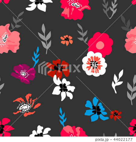 Pink and grey flourish composition. Pink and grey flourish composition. 44022177