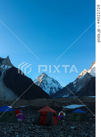 View of K2 mountain from Concordia, Pakistan 44022729