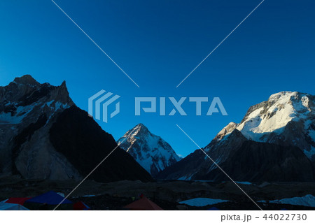 View of K2 mountain from Concordia, Pakistan View of K2 mountain from Concordia, Pakistan 44022730