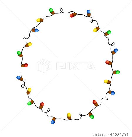 Christmas garland vector illustration 44024751