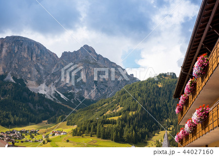 Village Val Gardena South Tirol Dolomites mountain 44027160