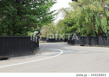 小京都角館のマス形の道　東北　秋田県 44028803
