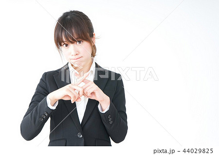 ビジネスウーマン ネガティブ 44029825