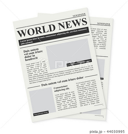 Creative vector illustration of daily newspaper journal, business promotional news isolated on Creative vector illustration of daily newspaper journal, business promotional news isolated on 44030995