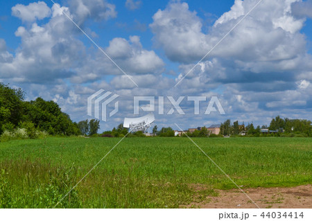 Several large satellite communication antennas Several large satellite communication antennas 44034414