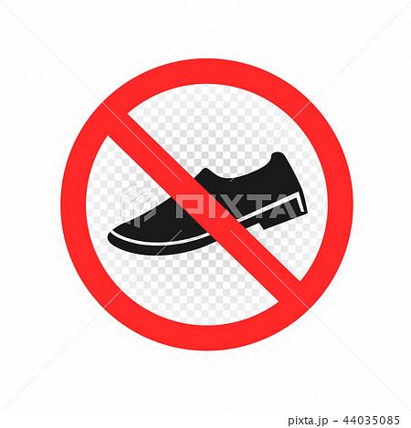 do not stand here sign icon 44035085
