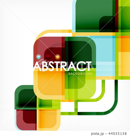 Square geometric abstract background, paper art design for cover design, book template, poster, cd Square geometric abstract background, paper art design for cover design, book template, poster, cd 44035138