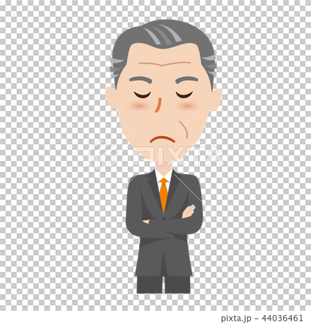 シニア　ビジネスマン 44036461