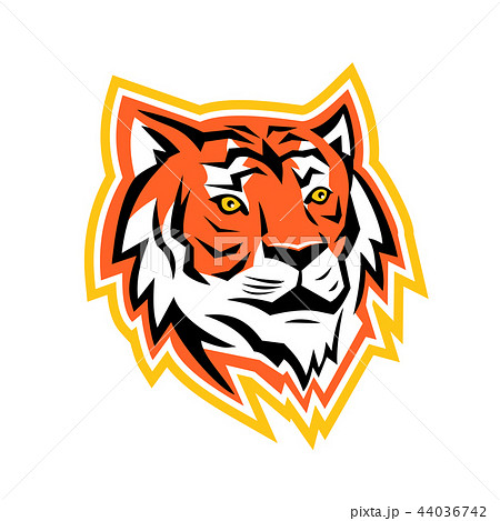 Bengal Tiger Head Mascot 44036742