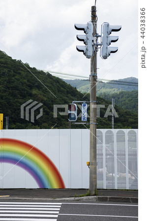 地震による停電で消えた信号 地震による停電で消えた信号 44038366