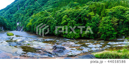 吹割千畳敷 パノラマ 【群馬県沼田市】 吹割千畳敷 パノラマ 【群馬県沼田市】 44038586