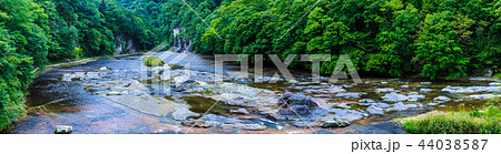 吹割千畳敷 パノラマ 【群馬県沼田市】 吹割千畳敷 パノラマ 【群馬県沼田市】 44038587