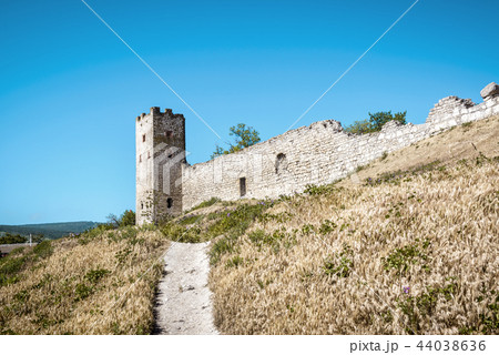 Old Genoese fortress in Feodosia, Crimea Old Genoese fortress in Feodosia, Crimea 44038636