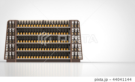 ビールの棚　正面　左 44041144