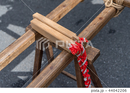 祭礼神輿の拍子木  44042206