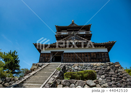 福井県 丸岡城 現存する日本最古の天守閣 入り口 福井県 丸岡城 現存する日本最古の天守閣 入り口 44042510