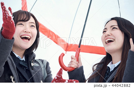雪国の女子高生 雪国の女子高生 44042882
