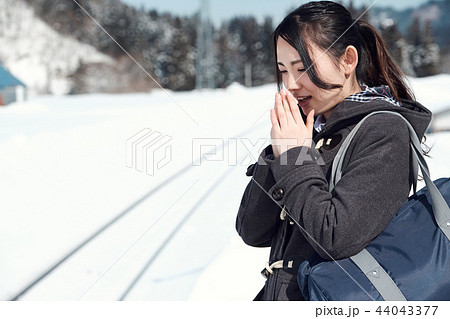 雪国の女子高生 雪国の女子高生 44043377