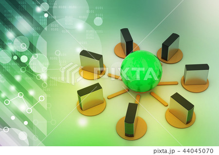 Global networking concept Global networking concept 44045070