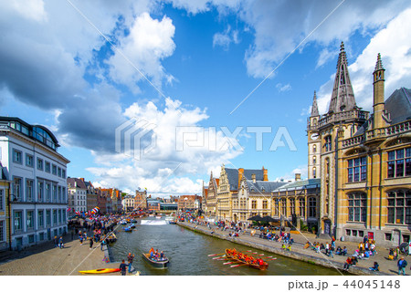 中世建築 中世の建物 ベルギー 44045148