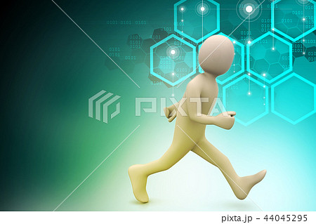 Business man walking 44045295