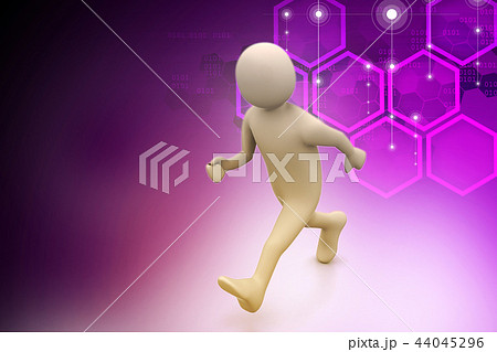 Business man walking 44045296
