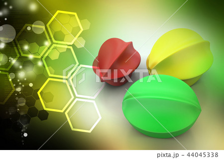 3d bubbles 44045338