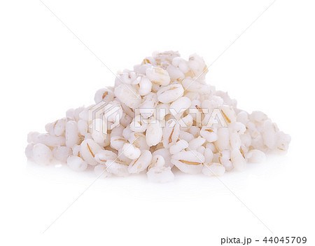 White sorghum isolated on white background. 44045709