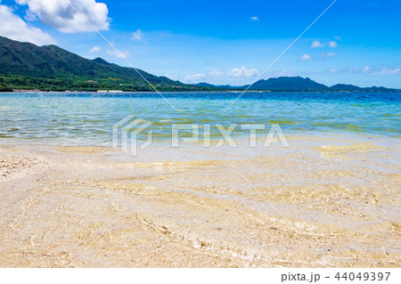 沖縄石垣島 米原ビーチの写真素材