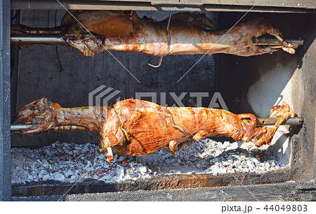 grilled lamb. roasted lamb 44049803