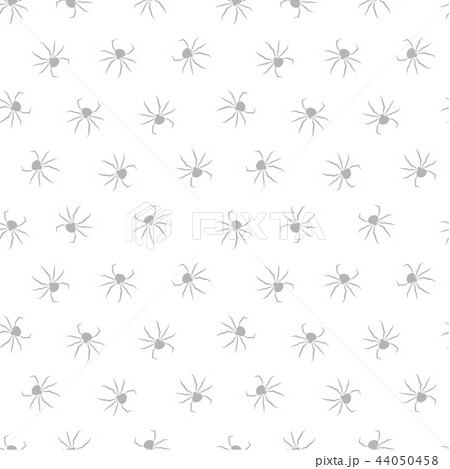 Seamless pattern with spiders. Vector illustration. Halloween background. 44050458