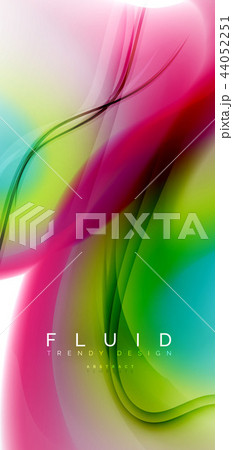 Mixing liquid color flow abstract background. Trendy abstract layout template for business or Mixing liquid color flow abstract background. Trendy abstract layout template for business or 44052251