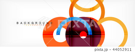 Modern geometrical abstract background 44052911
