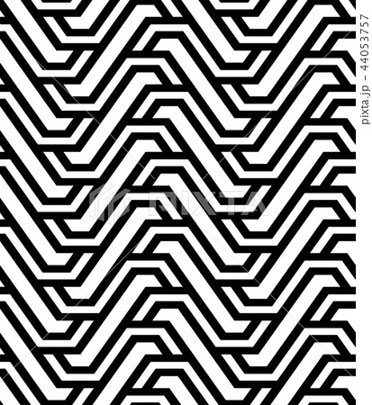 Abstract geometric pattern with stripes, lines.  44053757