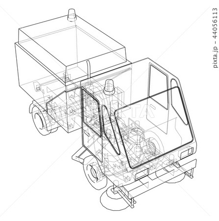 Small Street Clean Truck Concept 44056113