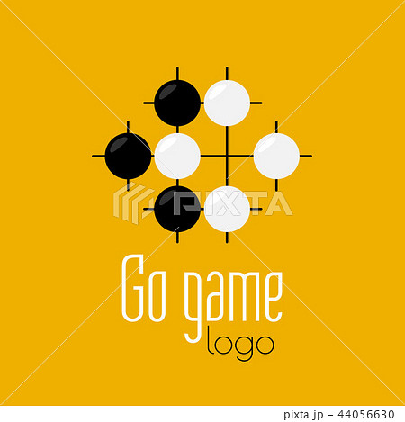 Go game logo. Baduk ko rule position Go game logo. Baduk ko rule position 44056630