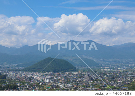 牛奥みはらしの丘から望む甲州市 牛奥みはらしの丘から望む甲州市 44057198