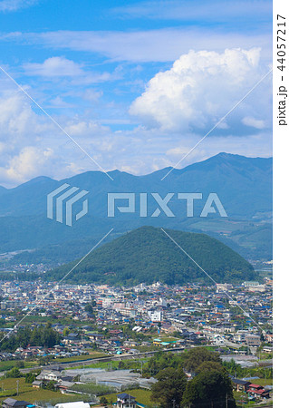 牛奥みはらしの丘から望む甲州市 牛奥みはらしの丘から望む甲州市 44057217
