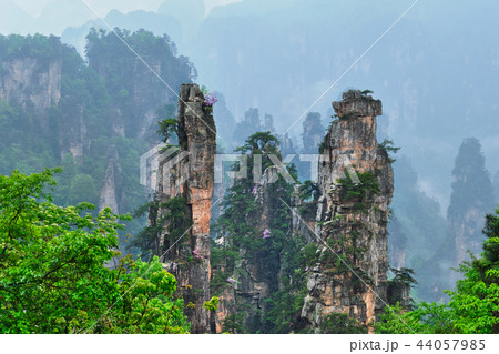 Zhangjiajie mountains, China Zhangjiajie mountains, China 44057985