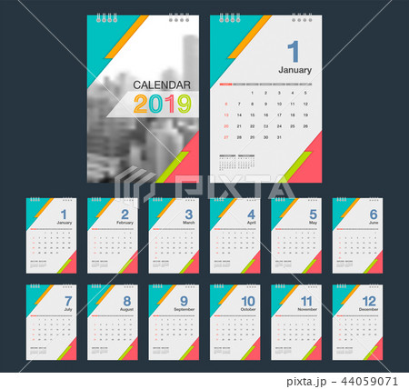 2019 Calendar.  44059071