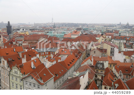 Prague roof tops(Old Town district),Czech Republic Prague roof tops(Old Town district),Czech Republic 44059289