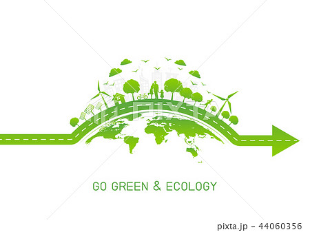 Green city on earth for Go green and Ecology 44060356