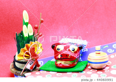 年賀状素材 年賀状素材 44060991