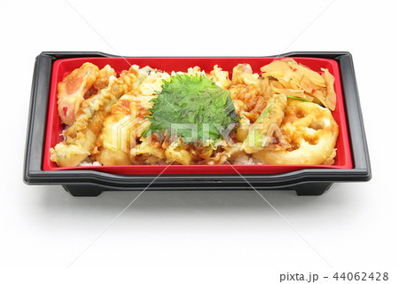 真穴子と彩り野菜の天重 44062428